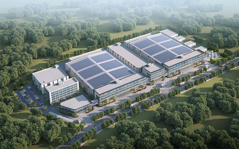 云和首條晶圓產(chǎn)線主廠房封頂，百億級“芯”引擎全面加速！